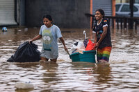 Daños del Huracán John en Guerrero