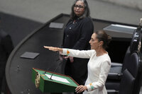 Toma de protesta de Claudia Sheinbaum