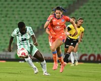 GUERRERAS DEL SANTOS CONTRA CAÑONERAS DE MAZATLAN, Guerreras del Santos y Cañoneras de Mazatlán igualan sin goles en el Corona