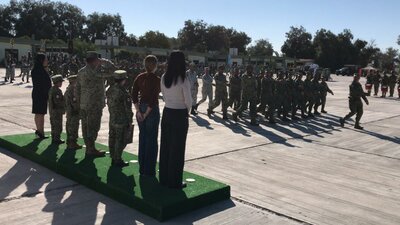 Pequeños se vuelven “soldados por un día”