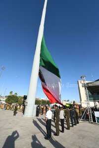 Se reúnen a autoridades, estudiantes y fuerzas de seguridad en un recorrido emblemático