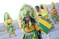 Celebran Quinto Festival de Danzas por festejos del Santuario de Cristo Rey