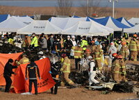 Fatal accidente aéreo cobra decenas de vidas en Corea del Sur