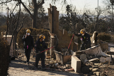 California enfrenta un nuevo incendio en plena alerta por fuertes vientos