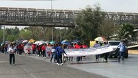 Se manifiestan contra reforma a la Ley del ISSSTE en Gómez Palacio