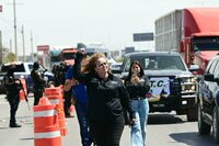 Protestan transportistas en el Periférico, denuncian hostigamiento de la Guardia Nacional