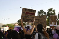 Las mujeres 'tomaron' las calles de la Comarca Lagunera con la marcha del 8M