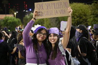 Las mujeres 'tomaron' las calles de la Comarca Lagunera con la marcha del 8M