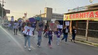 Realizan segunda marcha del 8M en Matamoros; recuerdan a las víctimas de feminicidio