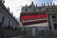 Cardenales se reúnen en cónclave para elegir al sucesor del papa Francisco