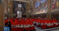 Cardenales se reúnen en cónclave para elegir al sucesor del papa Francisco