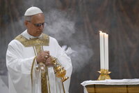 Papa León XIV ofrece su primera misa en la Capilla Sixtina