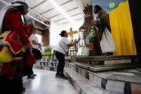 Parroquia de Fátima recibe a fieles que visitan las reliquias de San Judas Tadeo