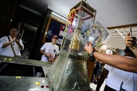 Parroquia de Fátima recibe a fieles que visitan las reliquias de San Judas Tadeo