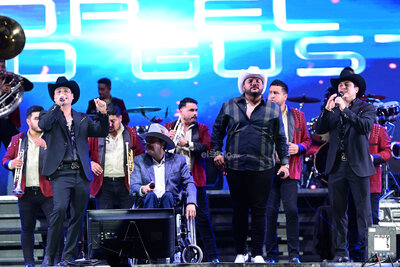 Banda MS se presenta en la explanada de la Feria de Torreón