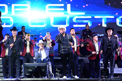 Banda MS se presenta en la explanada de la Feria de Torreón