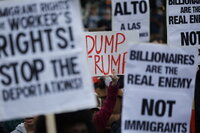 Protestas contra redadas migratorias se extienden por todo Estados Unidos