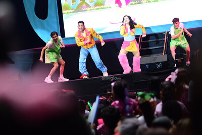 Niños viven un concierto inolvidable con Lara Campos, Los Meñiques de la Casa y Saritah Bebé