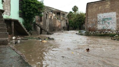 Intensa tormenta dejó 37.5 milímetros de lluvia en tan solo una hora y media