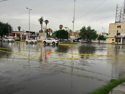 Intensa tormenta dejó 37.5 milímetros de lluvia en tan solo una hora y media