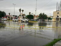 Intensa tormenta dejó 37.5 milímetros de lluvia en tan solo una hora y media