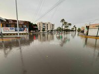 Intensa tormenta dejó 37.5 milímetros de lluvia en tan solo una hora y media