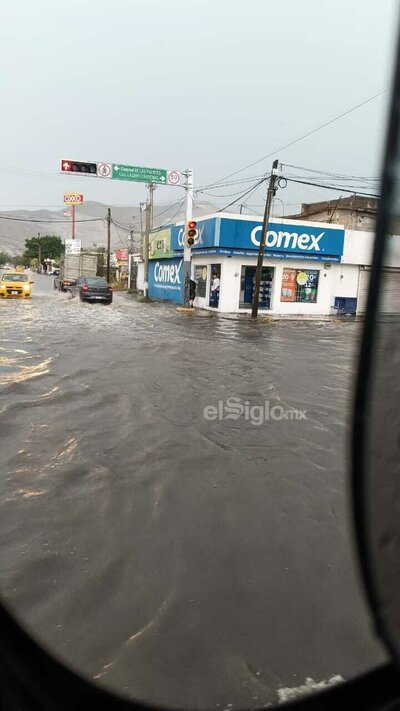 Intensa tormenta dejó 37.5 milímetros de lluvia en tan solo una hora y media