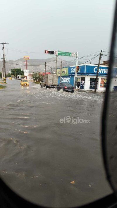 Intensa tormenta dejó 37.5 milímetros de lluvia en tan solo una hora y media