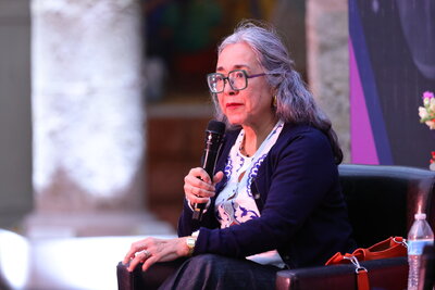 Coahuilenses recibieron a Cristina Rivera Garza en la FINA 2025