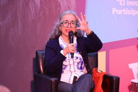 Coahuilenses recibieron a Cristina Rivera Garza en la FINA 2025