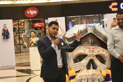'El poliverso de Alex Daniel', piezas de un artista lerdense hechas en cartonería