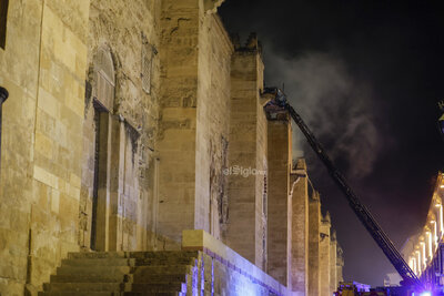 Mezquita de Córdoba se incendia por tercera ocasión en su milenaria historia