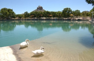 Parras de la Fuente Coahuila es uno de los lugares más demandados por los vacacionistas cercanos. (Fotografía de Ramón Sotomayor)