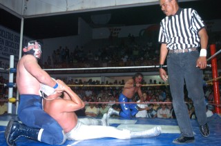 El hijo de la leyenda azul, Blue Demon Junior, se presenta en la Olímpico Laguna de Gómez.