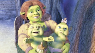 Fiona muestra a sus dos ‘bellos’ hijos.
