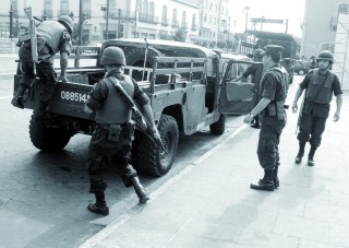 Se espera que en los próximos días el Ejército Mexicano entre a la  mancha urbana de la capital del estado.