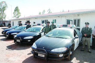 Ayer, los agentes de la PFP recibieron al nuevo Comandante de la X Región; le dicen adiós a Morquecho Pañola y Vicente Corona.