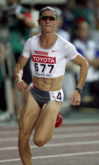 Ana Gabriela Guevara terminó segunda en su heat eliminatorio y avanzó a la final de 400 metros en los Mundiales de Atletismo en la ciudad de Osaka, Japón (EFE)