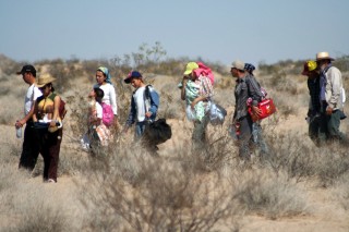 El desierto de Tucson, Arizona, es una de las zonas más transitadas por la inmigración ilegal en Estados Unidos. (Archivo) 