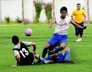 El Centro de Sinergia Futbolística de Ciudad Lerdo tiene en la actualidad convenios de trabajo con el 80 por ciento de los clubes del futbol 
mexicano. (Fotografía de Jesús Galindo López)