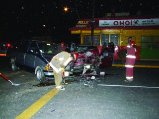 El responsable del accidente fue un menor de 15 años que conducía en sentido contrario y bajo los efectos del alcohol. 