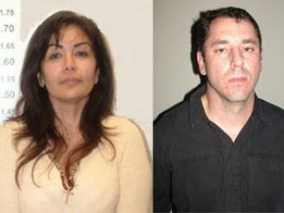 Juan Diego Espinoza Ramírez y su pareja Sandra Ávila Beltrán fueron detenidos el 28 de septiembre de 2007. (Archivo)