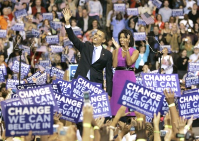 Barack Obama consiguió ayer los 2 mil 118 delegados necesarios para asegurar la candidatura presidencial demócrata. (AP)
