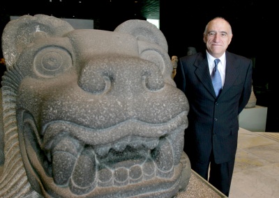 Felipe Solís, director del Museo Nacional de Antropología, recuerda que fue en sus días de secundaria cuando descubrió su vocación de arqueólogo. (El Universal)
