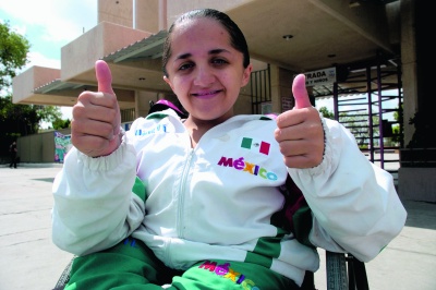 La nadadora lagunera Nadia Porras será de los primeros atletas que conforman la selección paralímpica mexicana en ver actividad el próximo 7 de septiembre.