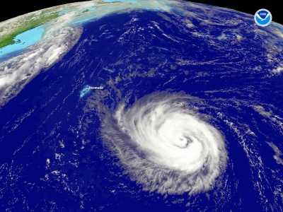 Con esta trayectoria Bertha se acercará a Bermuda el viernes y sábado. (AP)
