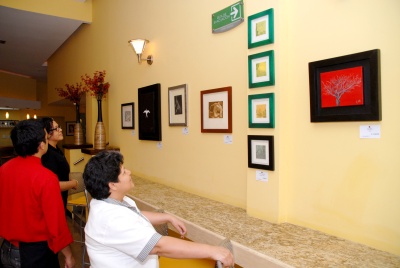 El Café del Museo Arocena viste sus paredes con la obra de la lagunera Lucía Hernández, en lo que será un espacio abierto para los creadores de la región.
