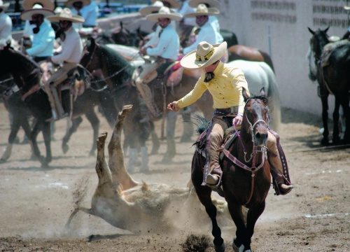 El equipo Corona de La Laguna ganó la charreada amistosa celebrada el domingo anterior en el Lienzo Charro La Laguna de Gómez Palacio, al acumular 318 puntos en las nueve suertes charras. (Archivo)