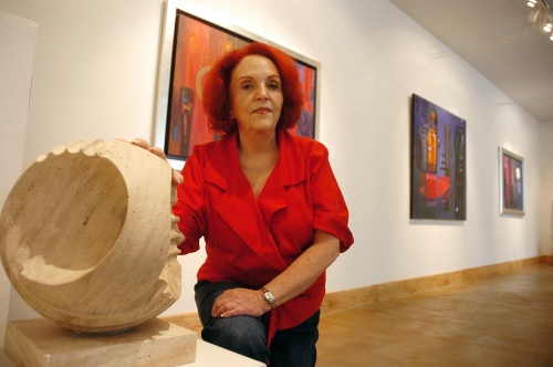 Lilia Fisher es una artista lagunera que cuenta con amplia trayectoria tanto en México como en los Estados Unidos. (Fotografía de Érick Sotomayor)