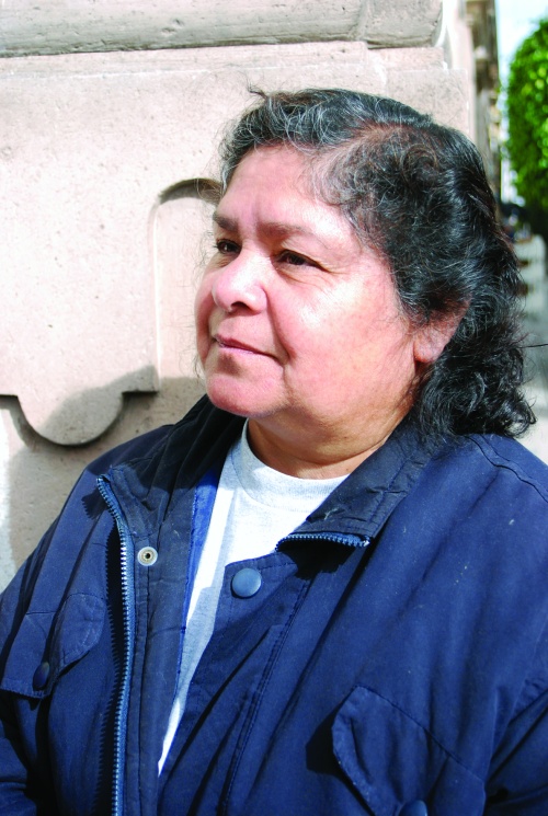 Evangelina Hernández, ama de casa